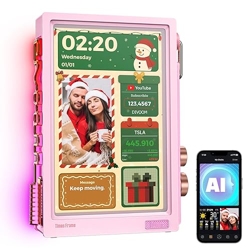 Divoom Times Frame-10.1" WiFi Digital Picture Frame 