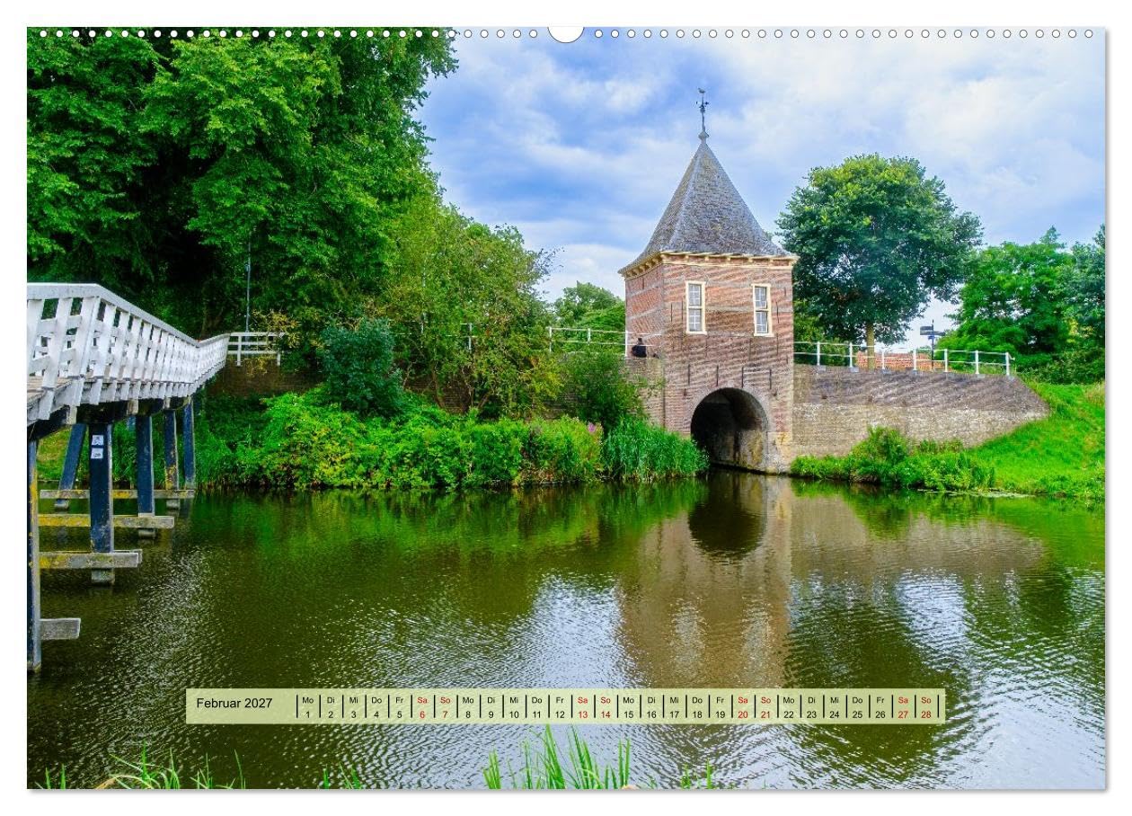 CALVENDO - Das ist Nordholland! Querformat (Wandkalender 2027 DIN A2 quer), Monatskalender: Eine Reise durch die Provinz Noord-Holland
