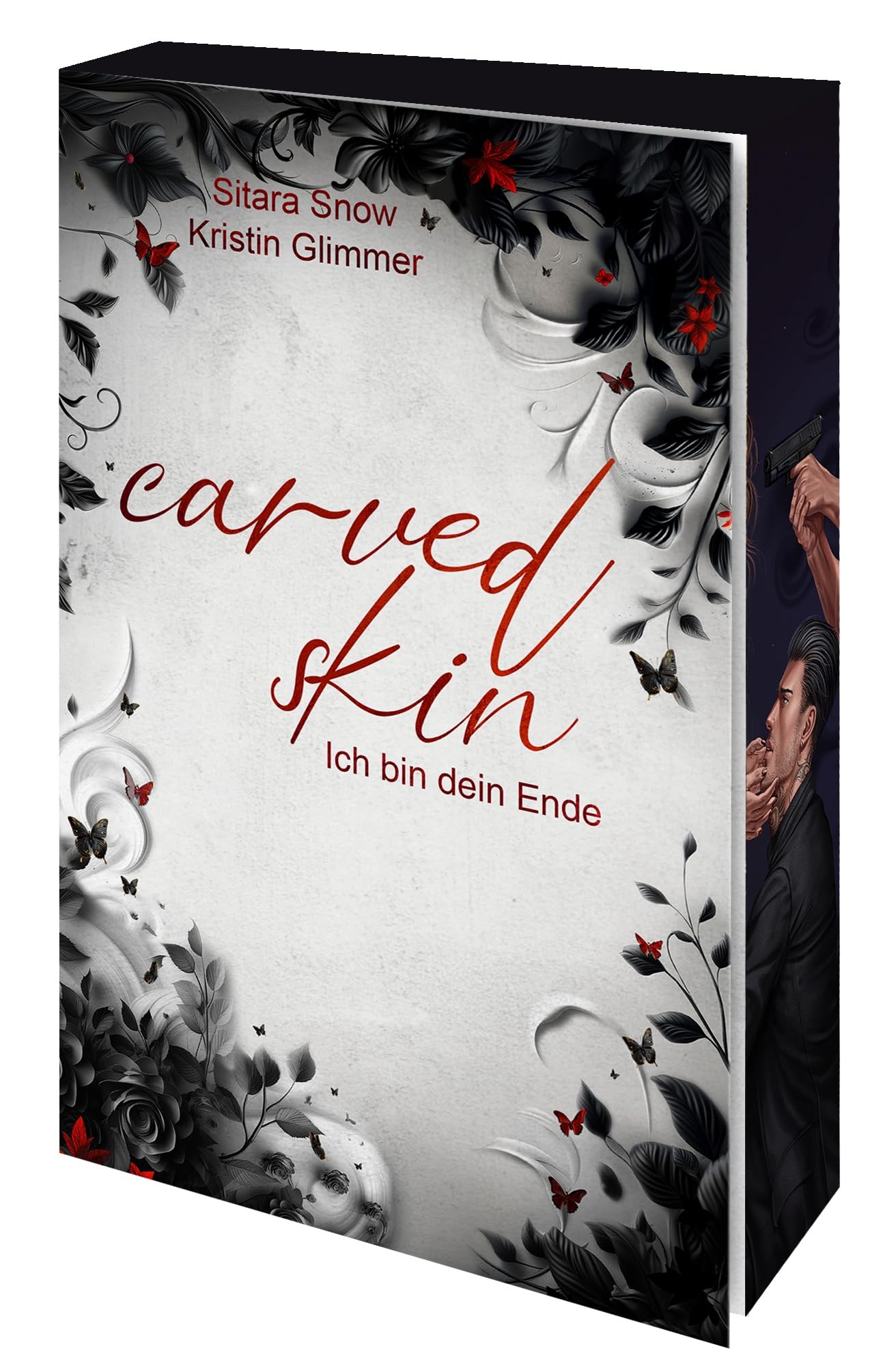 Carved Skin: Ich bin dein Ende | Mit wunderschönem Farbschnitt