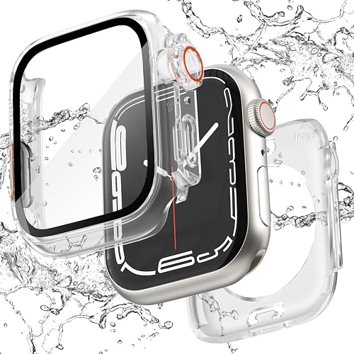 Ultra Look - Fullife 2 in 1 Compatible with Apple Watch Case for Men Women