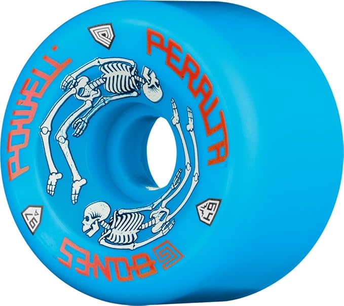 Powell Ruedas de Skate G Bones Blue - Talla Única