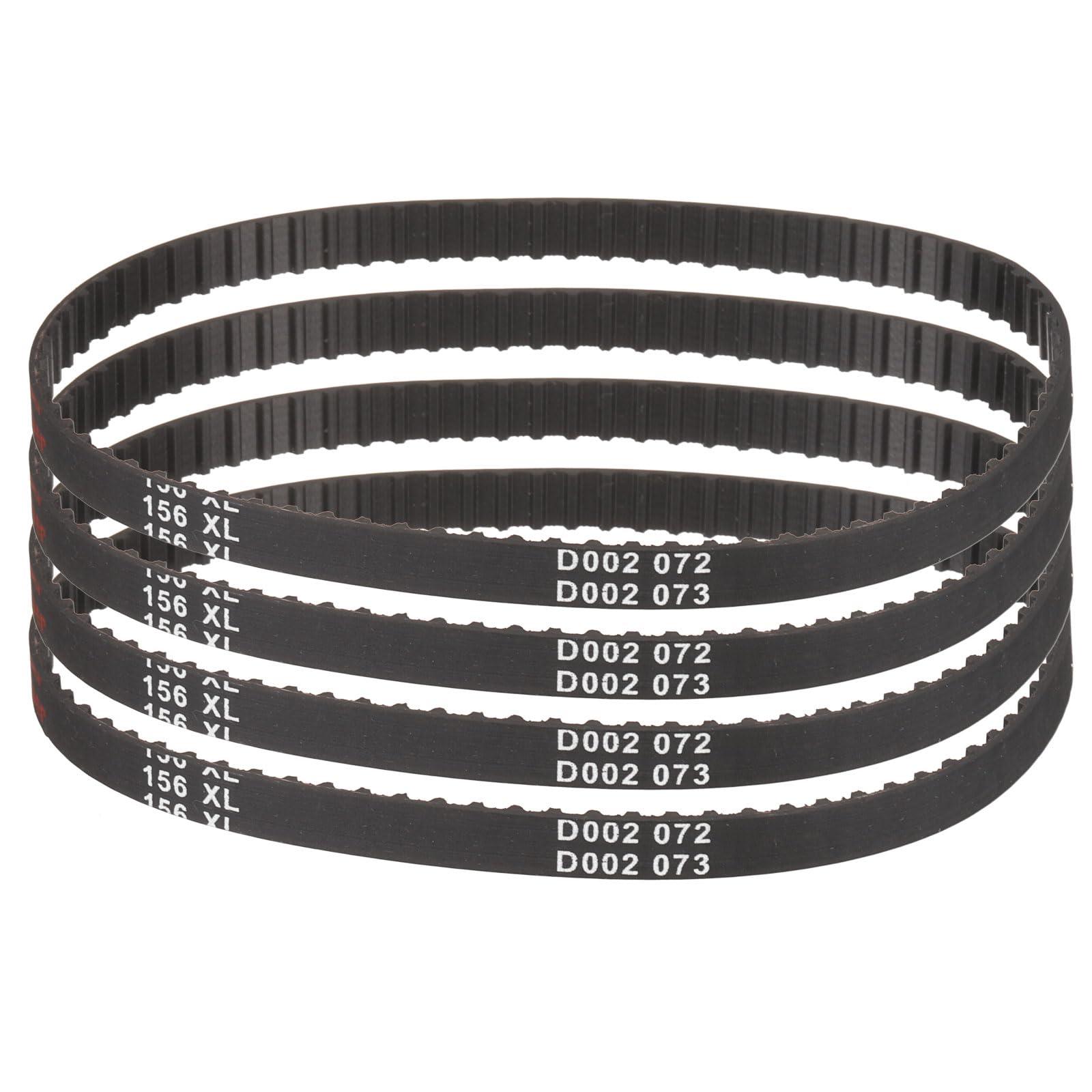 uxcell 4pcs 160XL 037 Timing Belt 80 Teeth Rubber Geared Cogged Belt, 0.37" Width, 0.20" Pitch Mechanical Replacement Belts — Amazon image 31