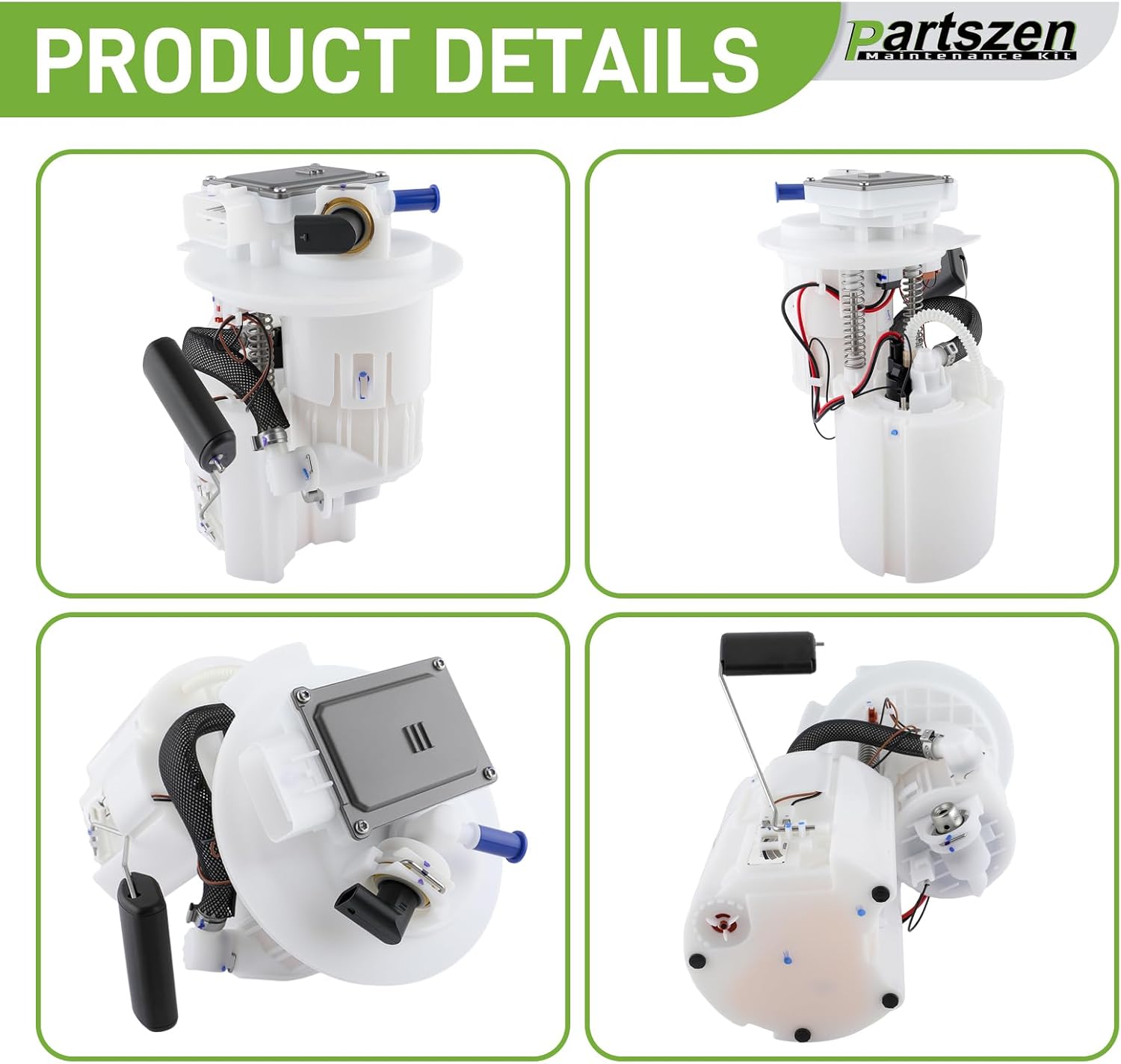31110-C2500 Electric Fuel Pump for Kia Optima 3.3L 2017 2.4L 2016-2020 2.0L 2016-2020 1.6L 2016-2020 for Hyundai Sonata 2.4L 2015-2019 2.0L 2015-2019 1.6L 2015-2018 with Sending