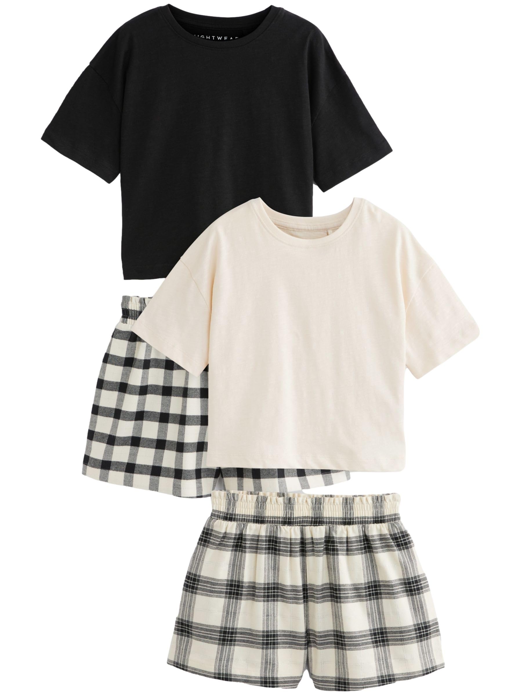 NEXT Niñas Pack de 2 Pijamas de pantalón Tejido