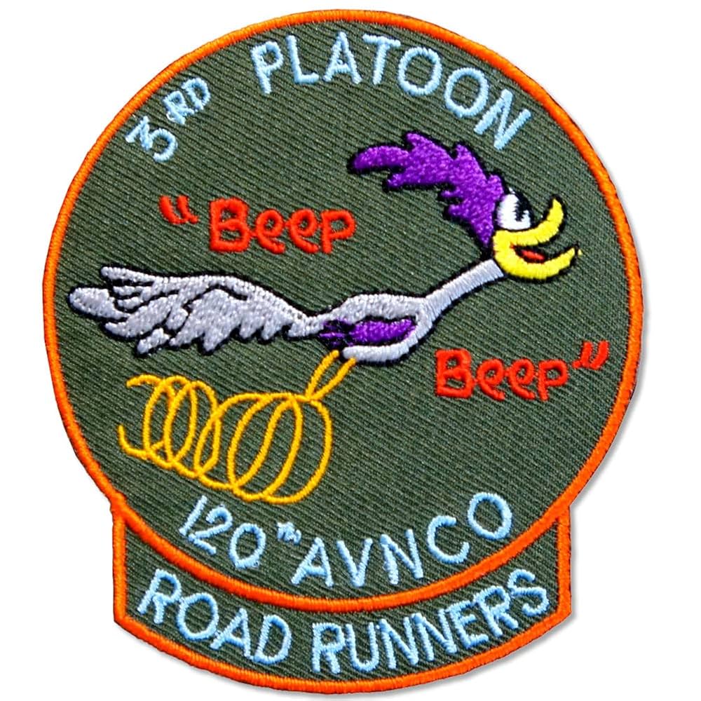 No.1155 ☆横振り刺繍パッチ☆ ROAD RUNNERS No.1155 ☆横振り刺繍パッチ☆ ROAD RUNNERS