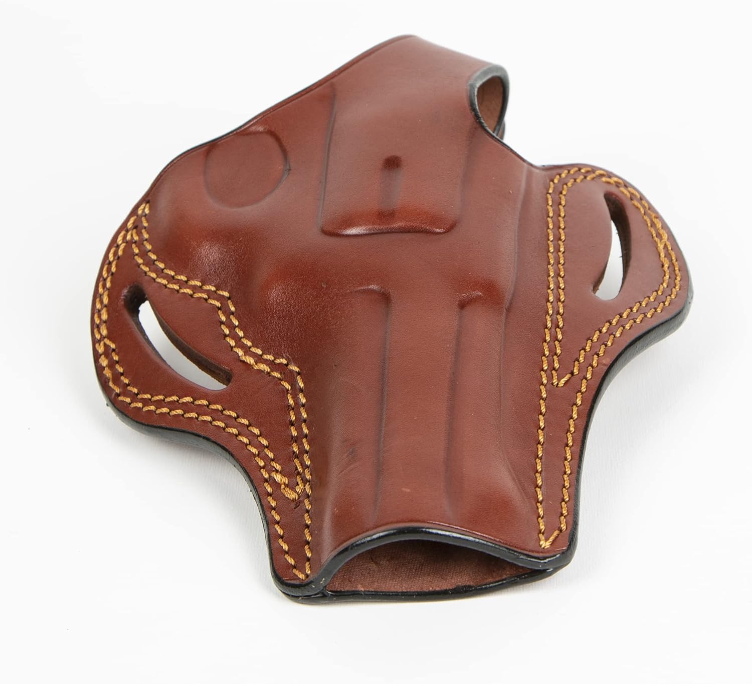 for Ruger GP100 357 Magnum 44 Special 4 inch Revolver OWB Leather Gun Holster