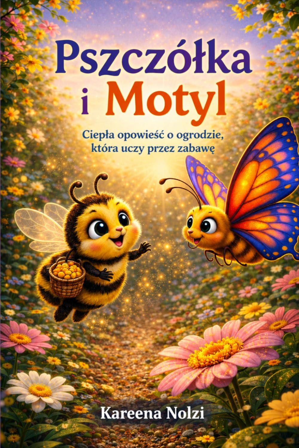 Pszczółka i Motyl: Ciepła opowieść o ogrodzie, która uczy przez zabawę