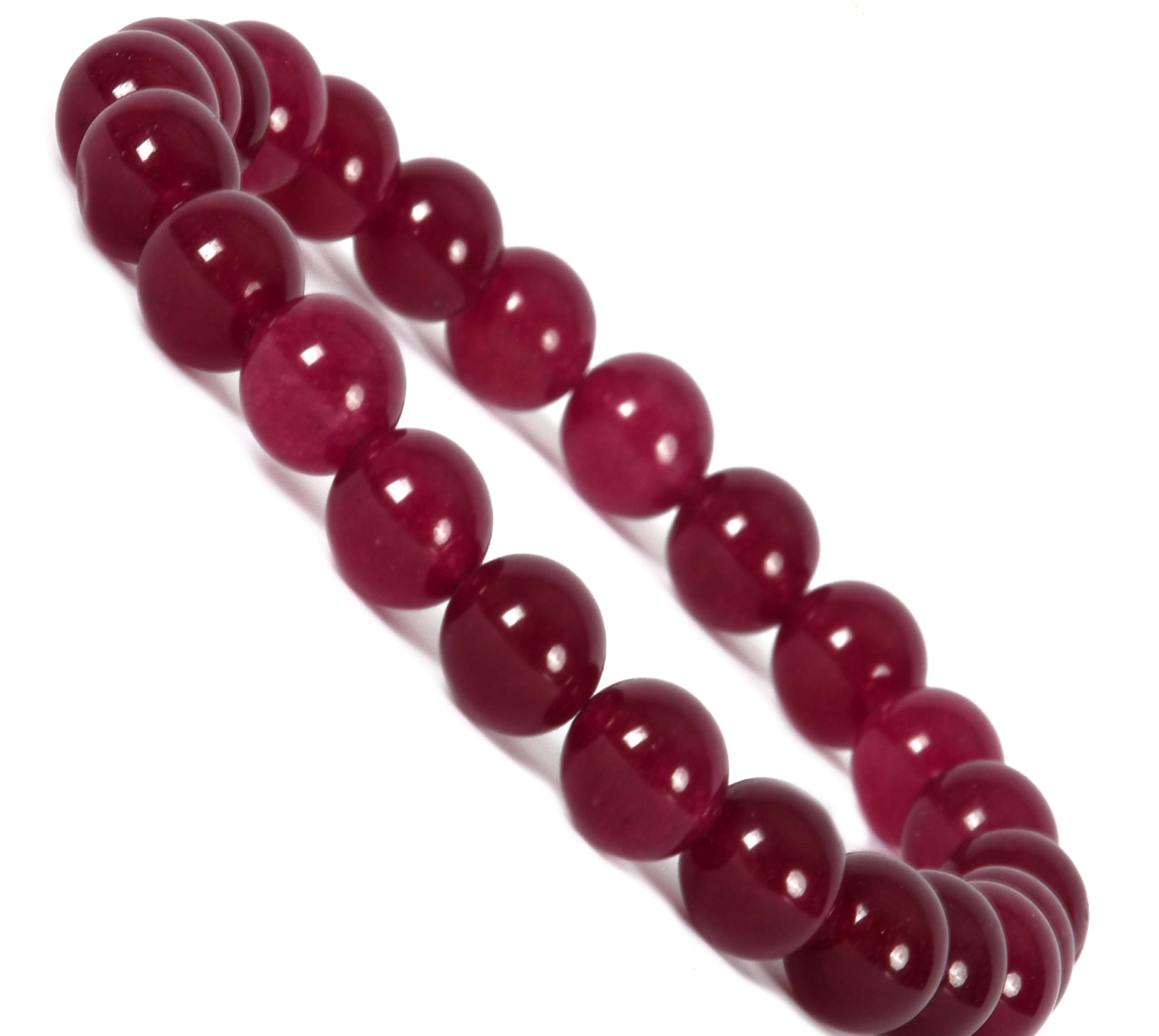 SHRRIYA DIVINE Pink Jade Crystal & Magnetic Bead 8 Mm Stretch Bracelet For Reiki Healing For Unisex Adult (B0CG6MSDGY) Amazon Price History, Amazon Price Tracker