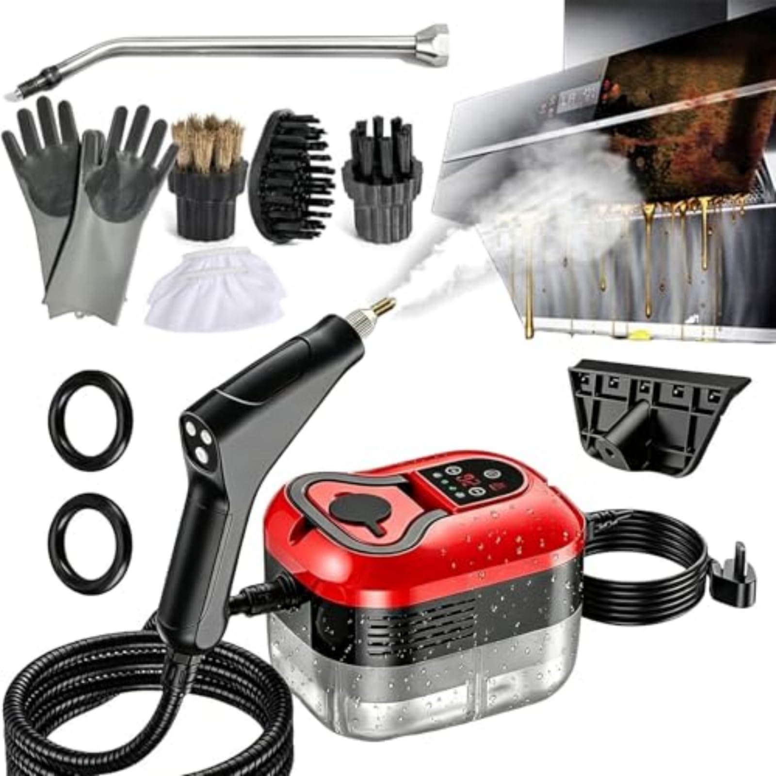 GXQKLSV 2500W Handheld High Pressure Steam Cleaner