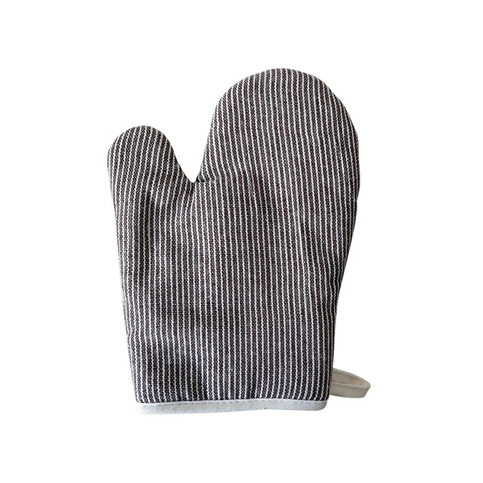 MRKU Baking Mitts Cooking oven gloves Japanese Heat-resistant Household Nordic Kitchen Microwave for Grilling