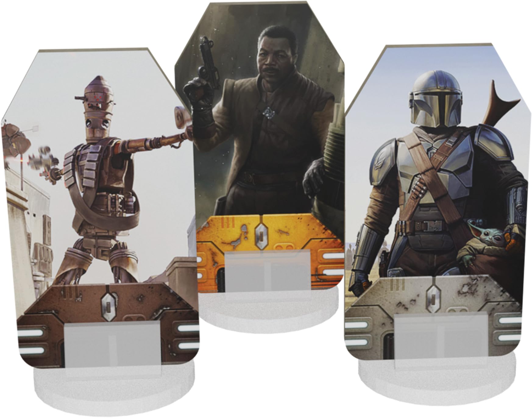 Asmodee Niespodziewane gry Star Wars - The Mandalorian Adventures - Gry planszowe - Gry planszowe - Gra kooperacyjna dla dorosłych i dzieci od 12 lat - od 1 do 4 graczy - wersja francuska