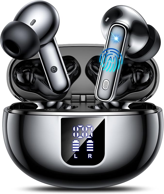 AI Translation Earbuds Real Time-188 Language Translator Earbuds,Simultaneous Interpretation Translator Ear Buds,No Subscription Audifonos Traductores Inglés Español,AI Translating Earbuds for Travel