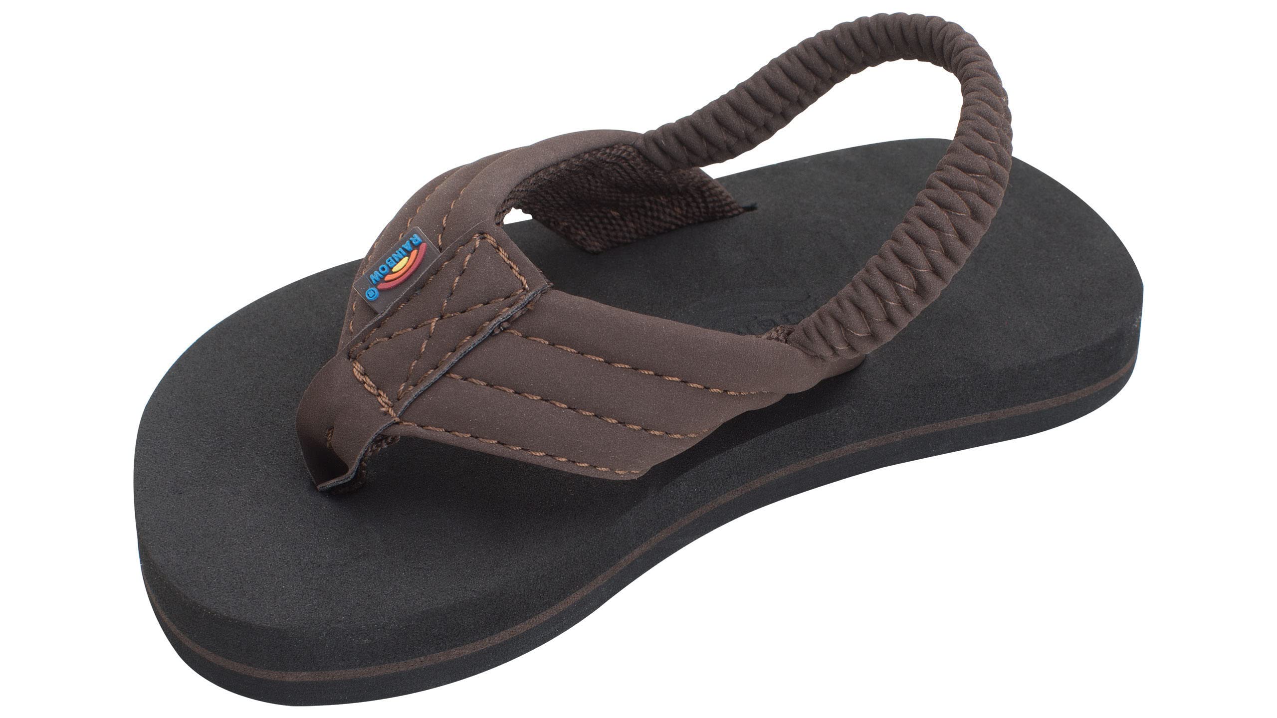 Rainbow Sandals Kid's Grombow's Soft Top Rubber w/Neoprene Strap and Backstrap