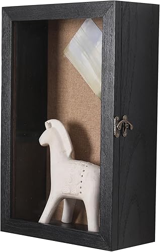 Miniatura 3 de Caja de sombra extra profunda de 11 x 17 pulgadas, profundidad exterior, cajas de sombra de 5 pulgadas, vitrinas para ramo de flores, fotos de boda,