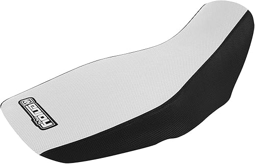 Miniatura 9 de Enjoy MFG Funda de asiento, compatible con Honda Grom 125 MSX125 2022 (lados negros, parte superior negra, varillas moradas) 331-HON-GROM