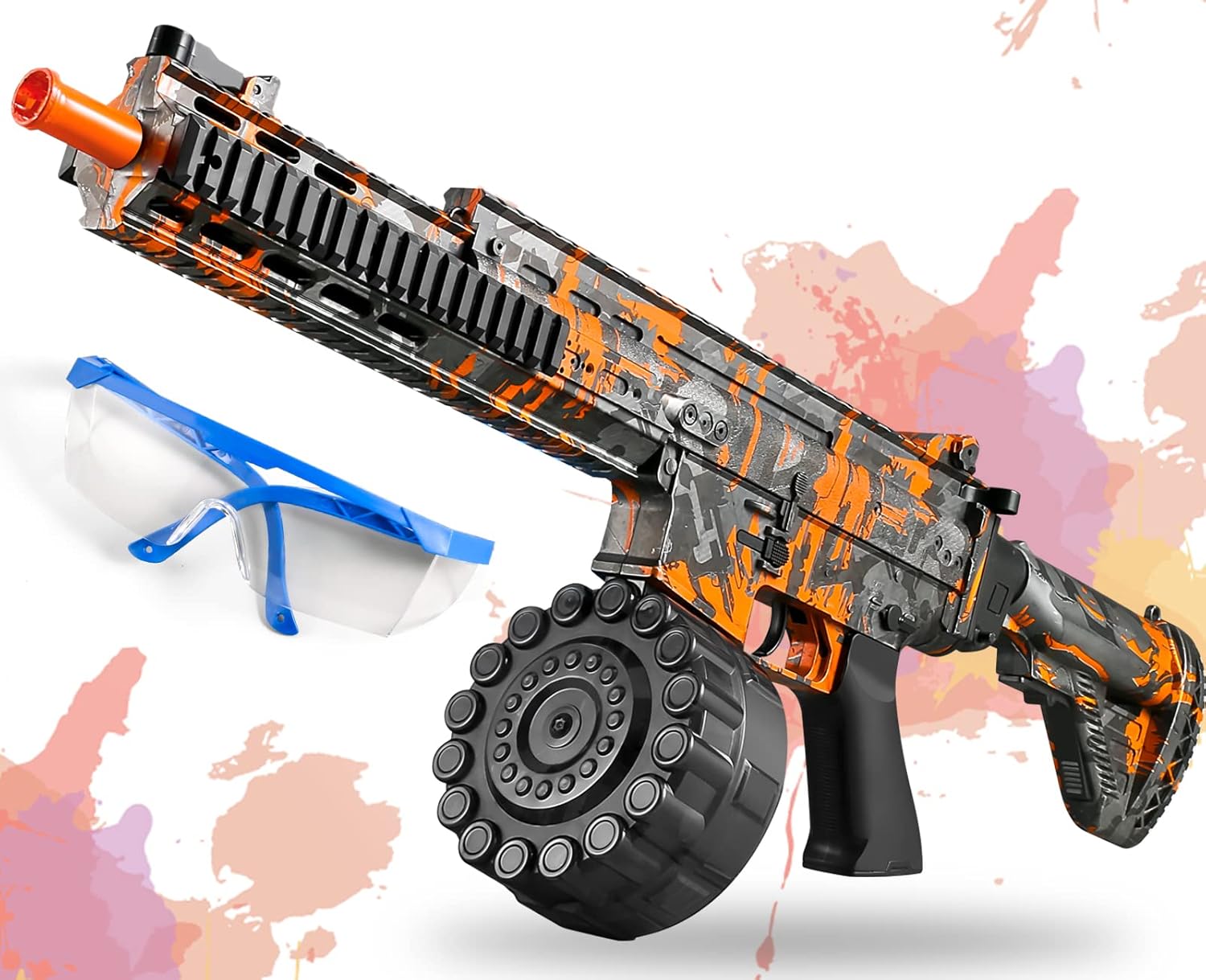 Buy Electric Splatter Gel Ball Blaster m416 Bullet Gun splaterballgun