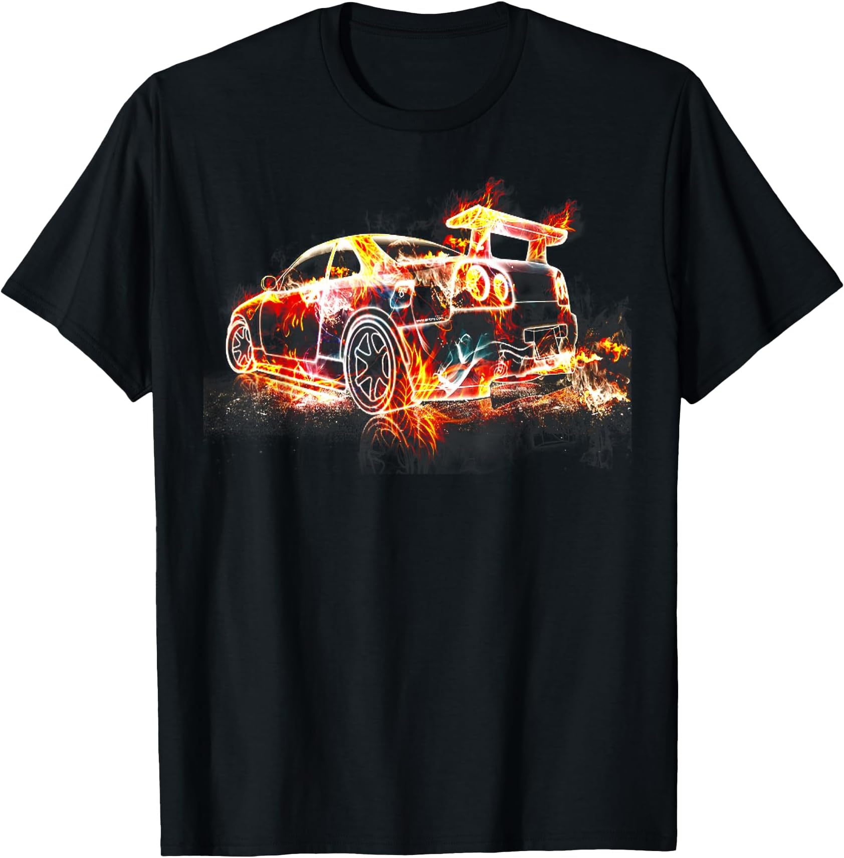 Exotic Car Supercharge Turbo Sports Car T- Shirt T-Shirt