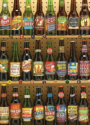 Miniatura 2 de Cobble Hill - Rompecabezas de 1000 piezas, colección de cerveza, póster de muestra incluido
