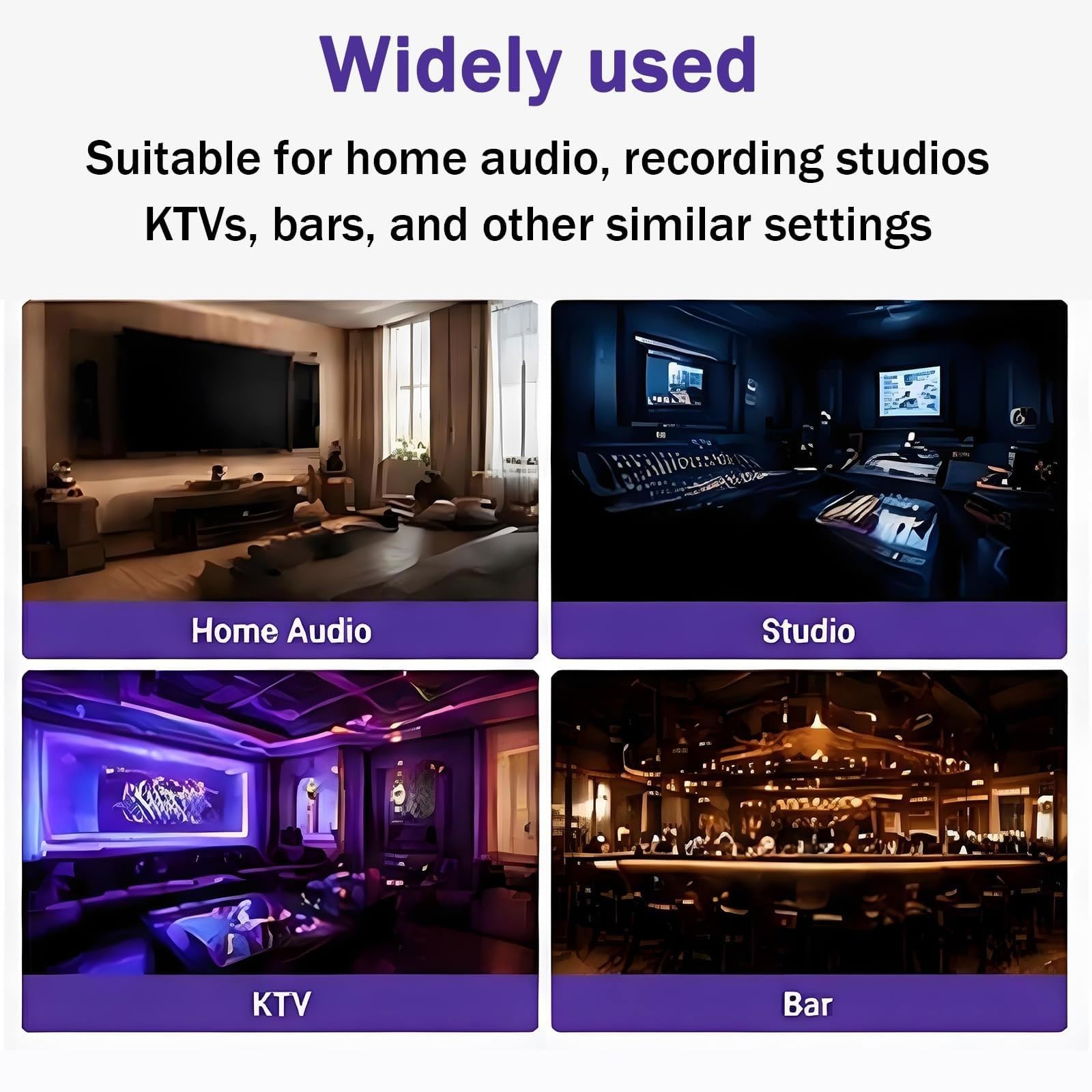Ecualizador gráfico Hi-Fi, procesador de ecualización estéreo de 20 bandas, sistemi de ajuste de audio, analizador de espectro LED, 15 modos dinámicos y control remoto; ideal para