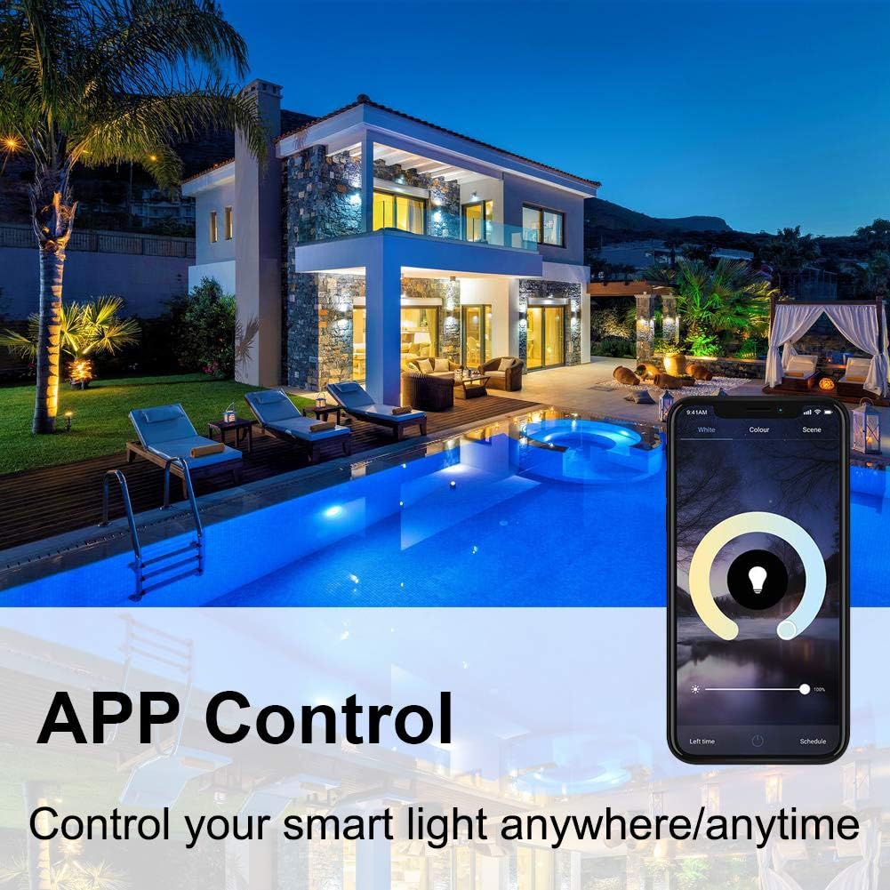 Limited Stock Smart Recessed Lighting 6 inch, 10 Pack 15W Music Sync led can Lights, Voice Control by Alexa and Google Assistant, Dimmable 2700K - 6500K RGBCW 16 Million Color Changing Smart Downlight (2 Packs) Free Shipping Over $50 Smart Recessed Lighting 6 inch, 10 Pack 15W Music Sync led can Lights, Voice Control by Alexa and Google Assistant, Dimmable 2700K - 6500K RGBCW 16 Million Color Changing Smart Downlight (2 Packs)