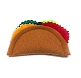 Taco Cat Toy with Organic Catnip