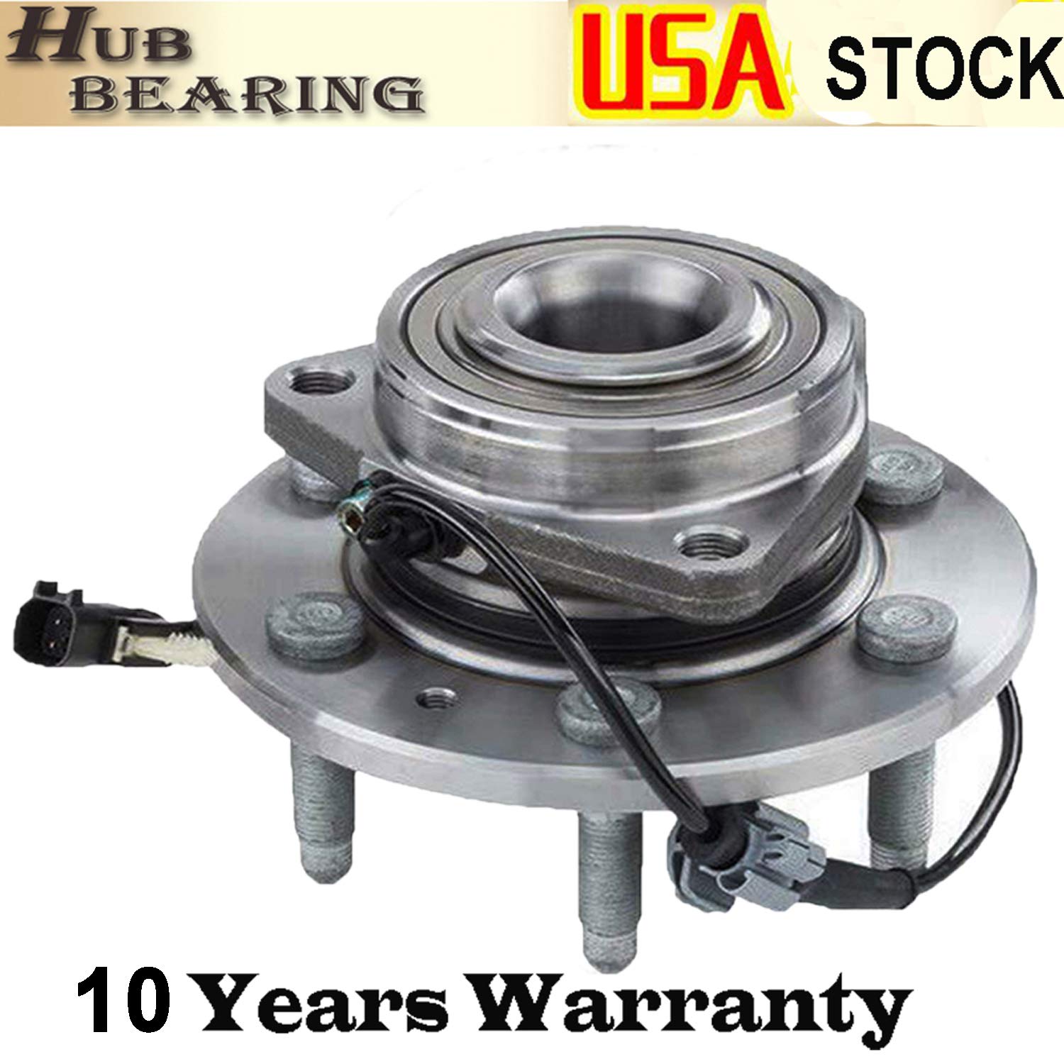Set Of 2 RPD 515096 Front Wheel Bearing Hubs – Chevy Silverado, GMC Sierra 1500, Tahoe, Suburban, Yukon, Escalade (4WD)