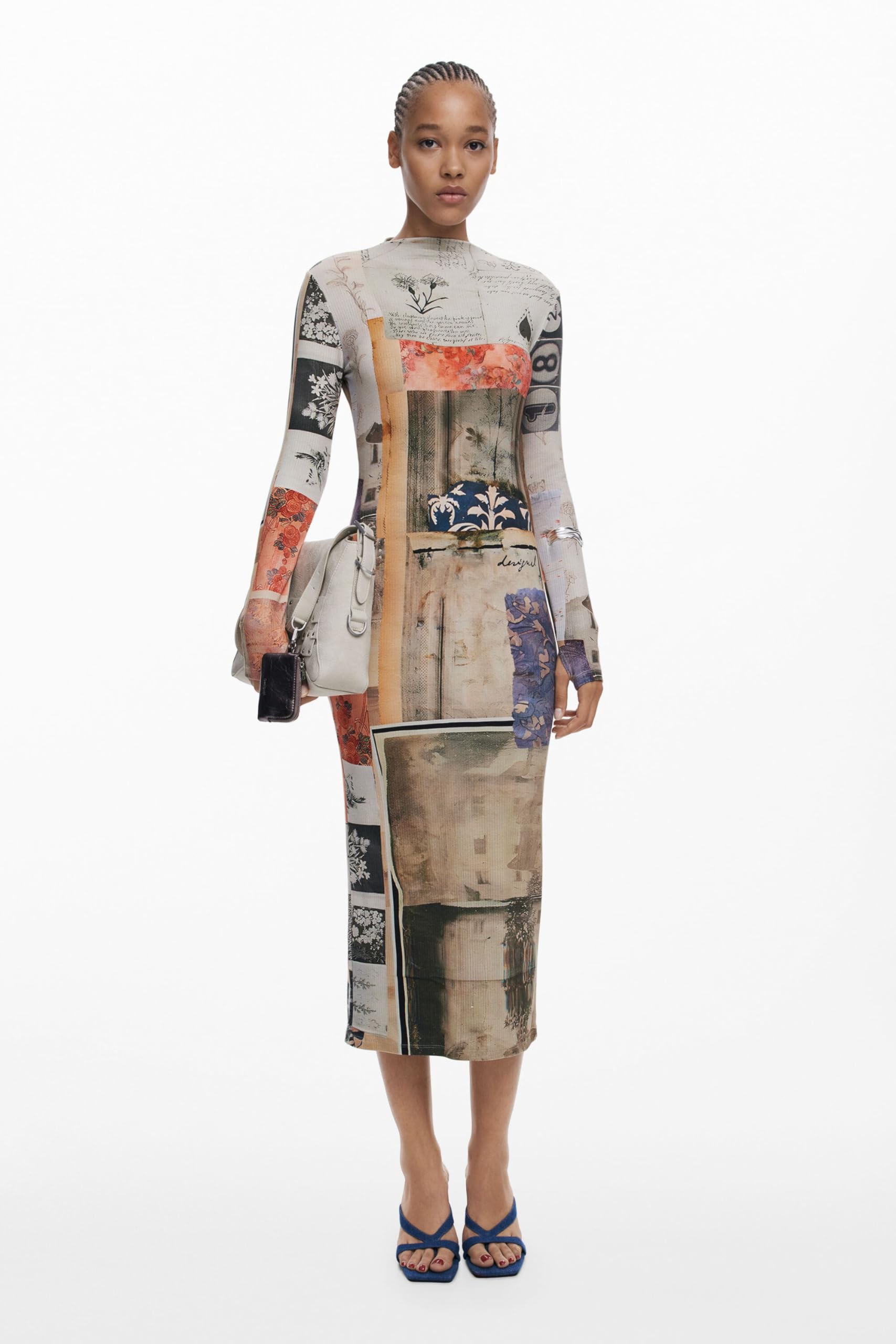 Desigual Vest_Lyra Casual Dress Mujer (Pack de 1)