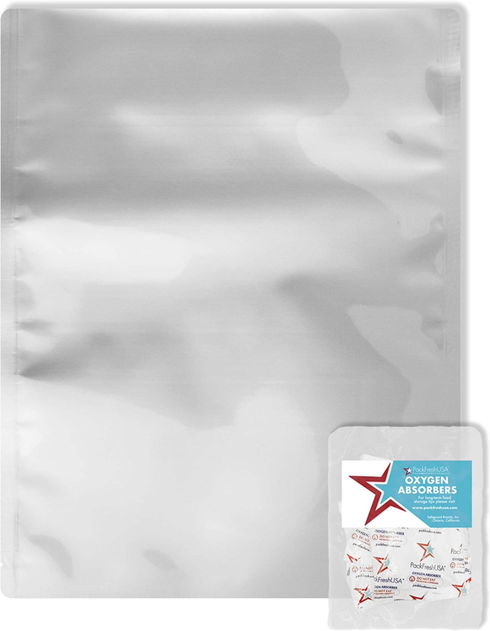 PackFreshUSA 100 Pack One Gallon 3.5 Mil Mylar Bags - Foto 2