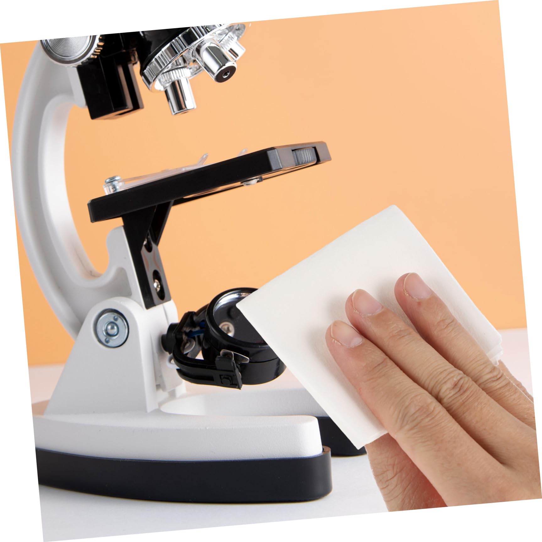 300 Paños de Limpieza sin Pelusa para Lentes y Pantallas, Toallitas Antiestáticas de Papel Absorbente, Secas y Reutilizables, Ideales para Uso Industrial y Oficina