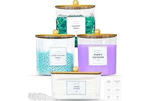 Laundry Room Containers: Smart Storage Solution for Laundry Detergent, Pods & Dryer Sheets