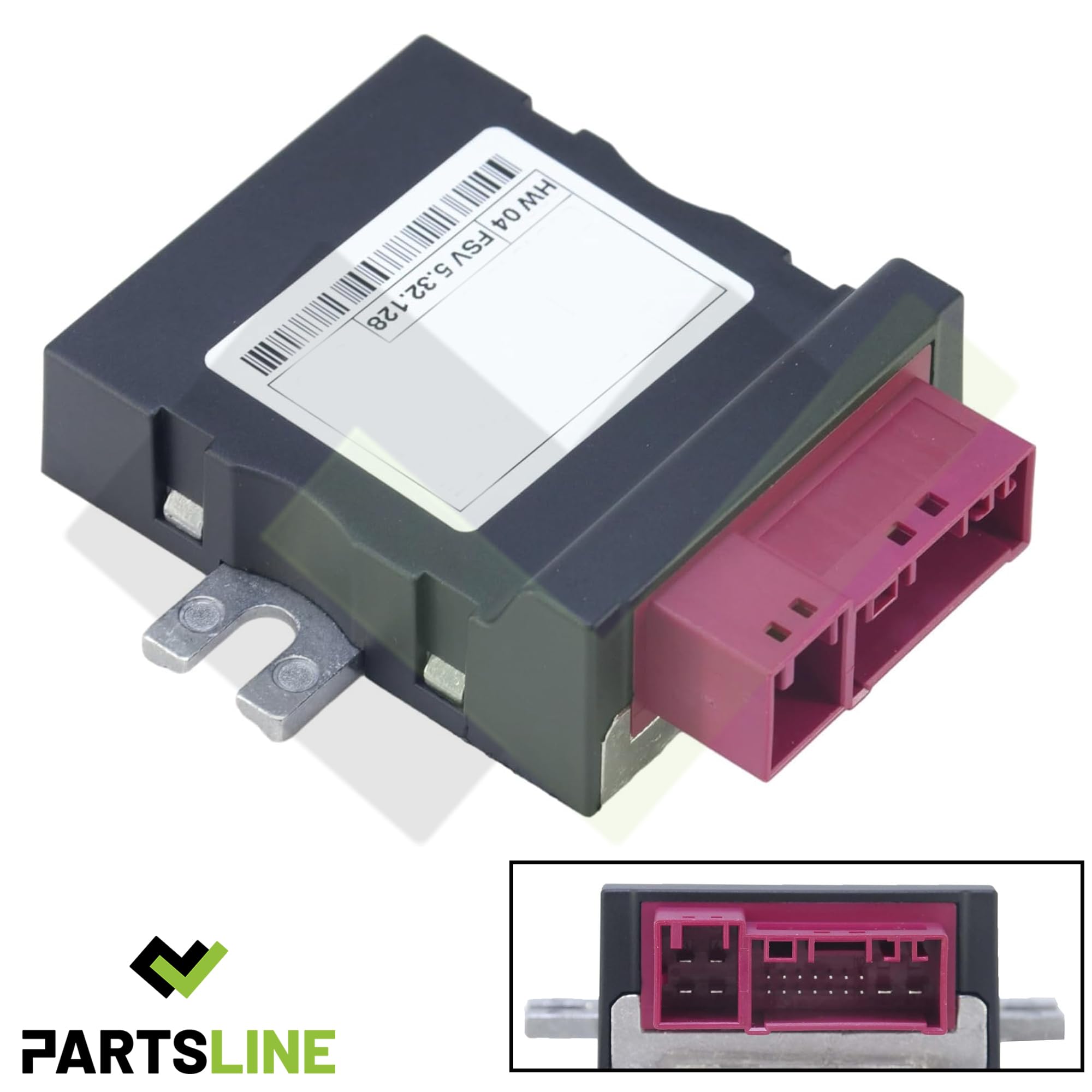 Partsline Relais Module de pompe à carburant compatible avec Série 1 (E81, E82, E87, E88) Série 3 (E90, E91, E92), X1 (E84), X5 (E70), X6 (E71, E72), Z4 Roadster 16147276046 16146765705 16147163504