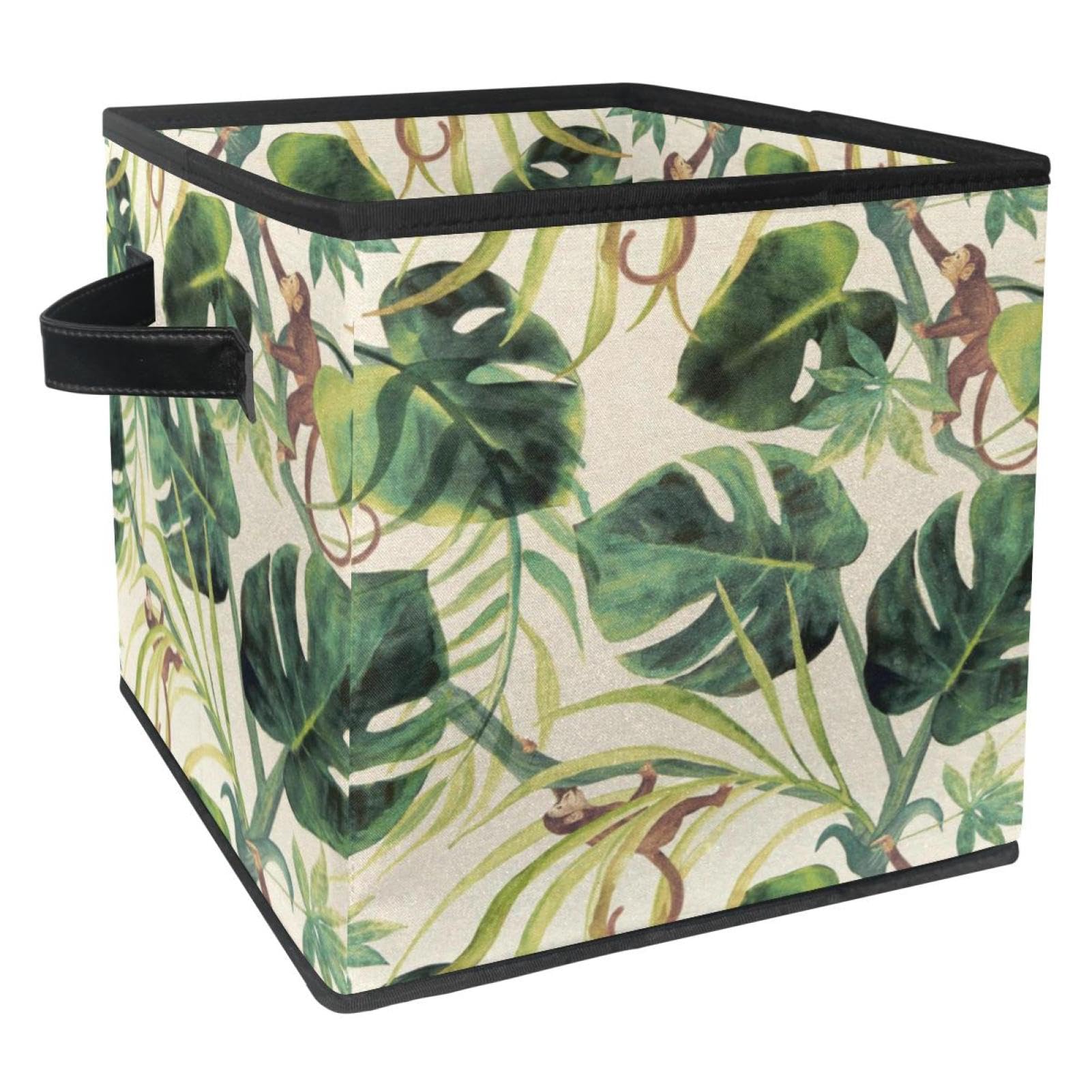 Organiseur cube de rangement pliable en tissu anti-désordre pour placard