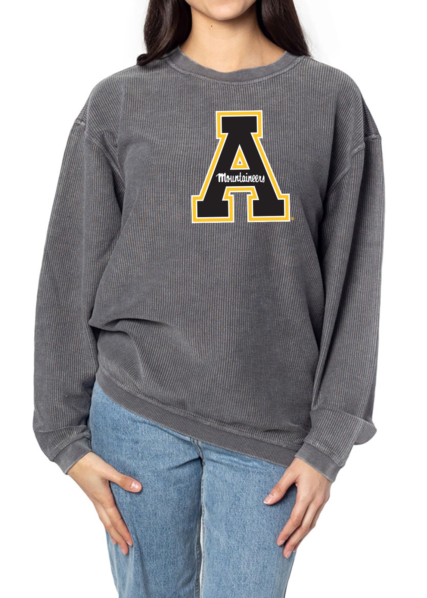 Sudadera estándar con cordón para mujer negra de algodón casual 6