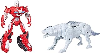 Transformers: Rise of The Beasts Movie, Beast Alliance, Beast Combiners 2-Pack Arcee & Silverfang Toys, Ages 6 and Up, 5-inch