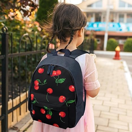 Amazon.com | RQZWDQ Cherry Fruit Pattern Small Backpack Bags
