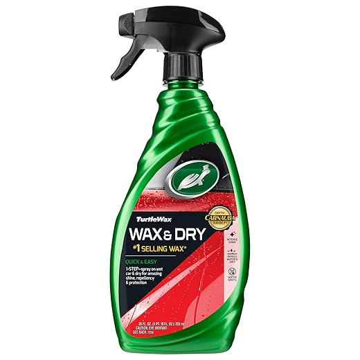 4. Turtle Wax and Dry Wax Spray