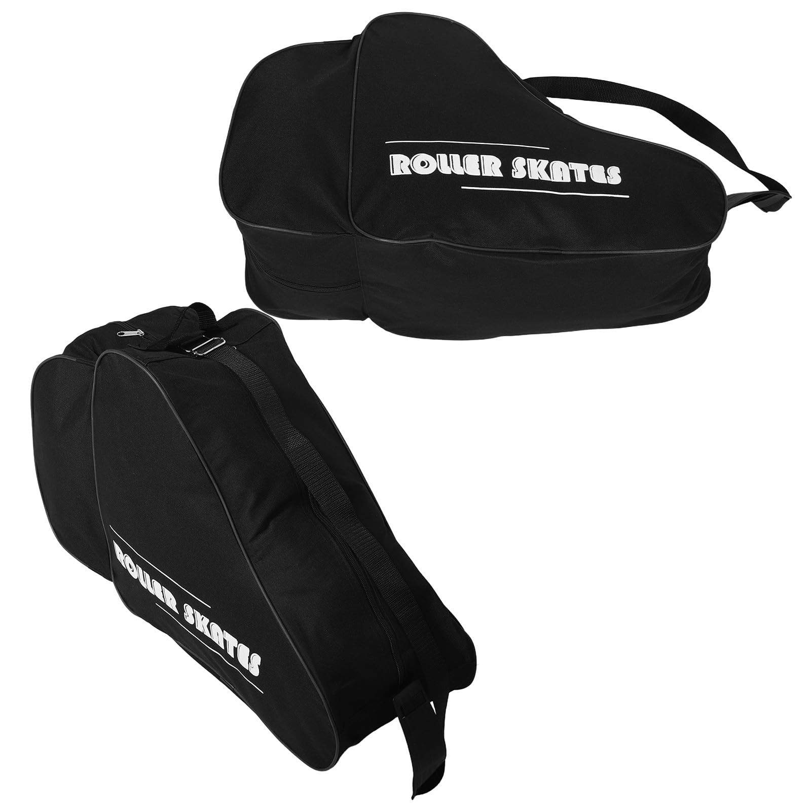 ERINGOGO Borsa Porta Pattini da Ghiaccio e a Rotelle 2 Pezzi Imbottitura Spessa Zaino Traspirante Scomparti Multipli e Tracolla Ergonomica per Adulti e per Allenamenti e Uscite di