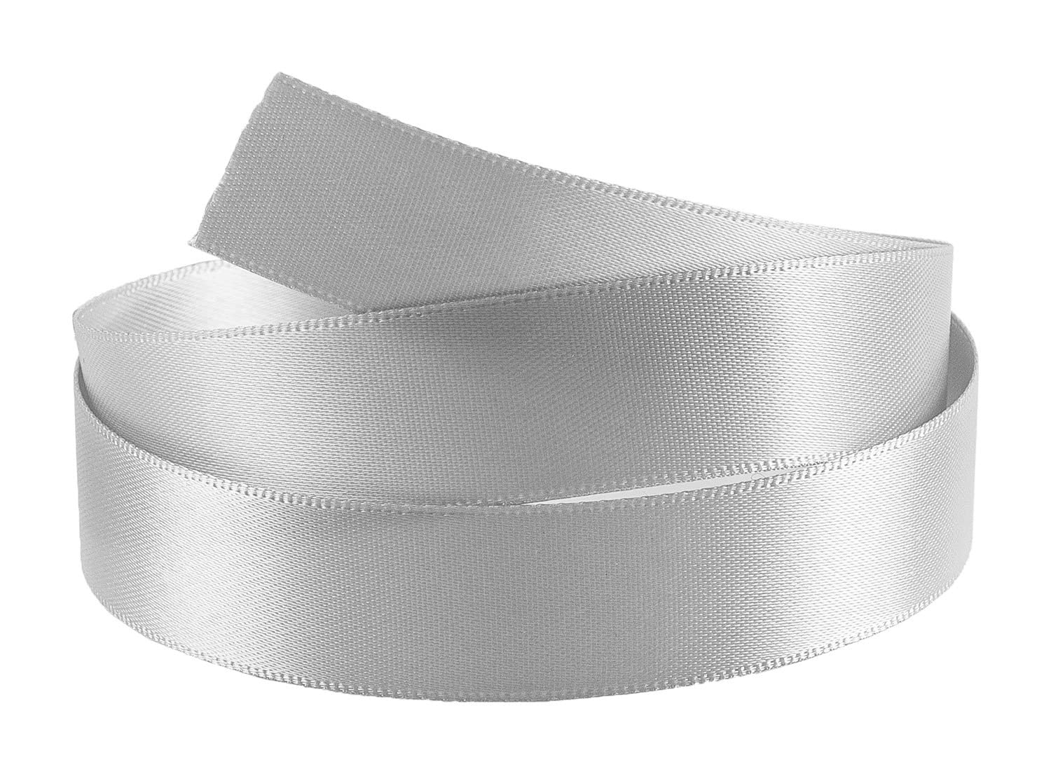 Double Sided Satin Ribbon Size 25mm x 10 Meters, Perfect for Gifts Wrap Sew Party, Decorations Events Dress Wedding Christmas Crafts, Bows Car, DIY, Bouquets, Cake More (Black) — view 231