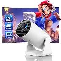 Mini Proiettore【Auto Keystone & Tiro Corto】25000 Lumen WiFi Bluetooth Portatile Videoproiettore