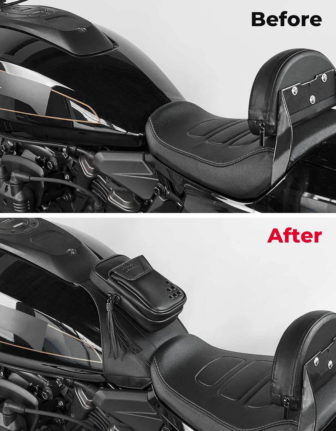 KEMIMOTO Motorcycle Tank Bag Waterproof Fuel Tank Phone Bag Protect for Sportster S RH1250 2021 2022 2023 2024 2025