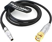 Vista 7 de Alvin's Cables BNC a 5 pines código de tiempo en cable para dispositivos de sonido ARRI Alexa cámara 19.7 in 19.7 pulgadas