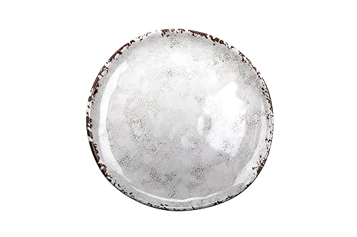 G.E.T. Enterprises French Mill CS-10-FM-EC - Plato redondo de melamina (10.5in, 4 unidades)