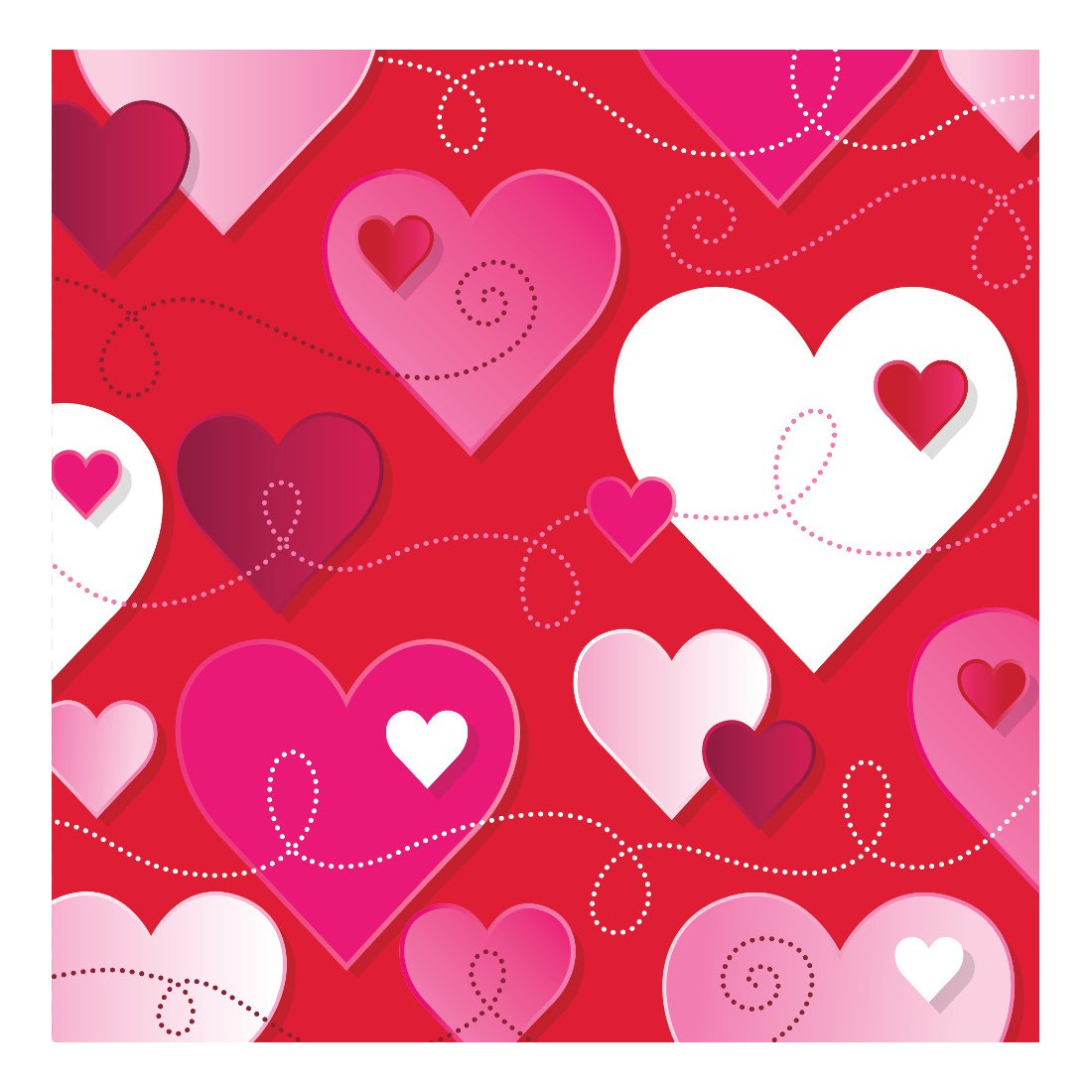 LN 12/16CT 2P HEARTS & SWIRLS