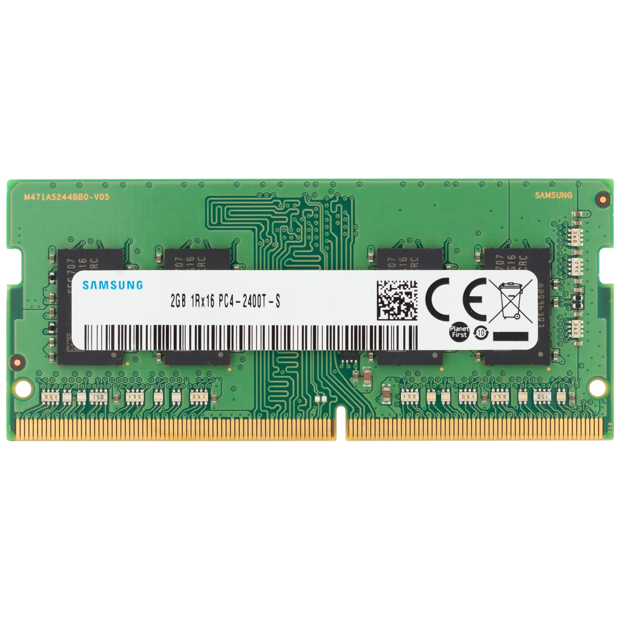 Samsung 2GB DDR4 2400MHz PC4-19200 (PC4-2400T) CL17 SODIMM 1Rx16