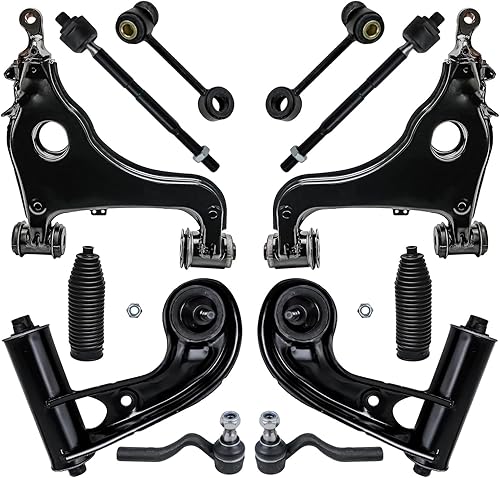 Miniatura 59 de Detroit Axle - Kit de suspensión delantera FWD de 12 piezas para Toyota Matrix Pontiac Vibe 2003 2004 2005 2006 2007 2008, 2 brazos de control