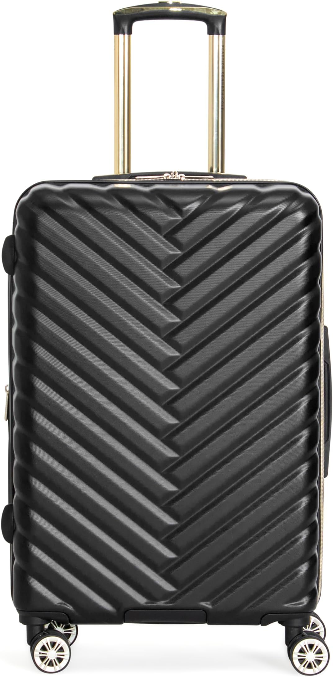 - Women's Madison Square Hardside Chevron Expandable Luggage, Black, 24-Inch Checked, Kenneth Cole Reaction Women's Madison Square Hardside Chevron Expandable Luggage