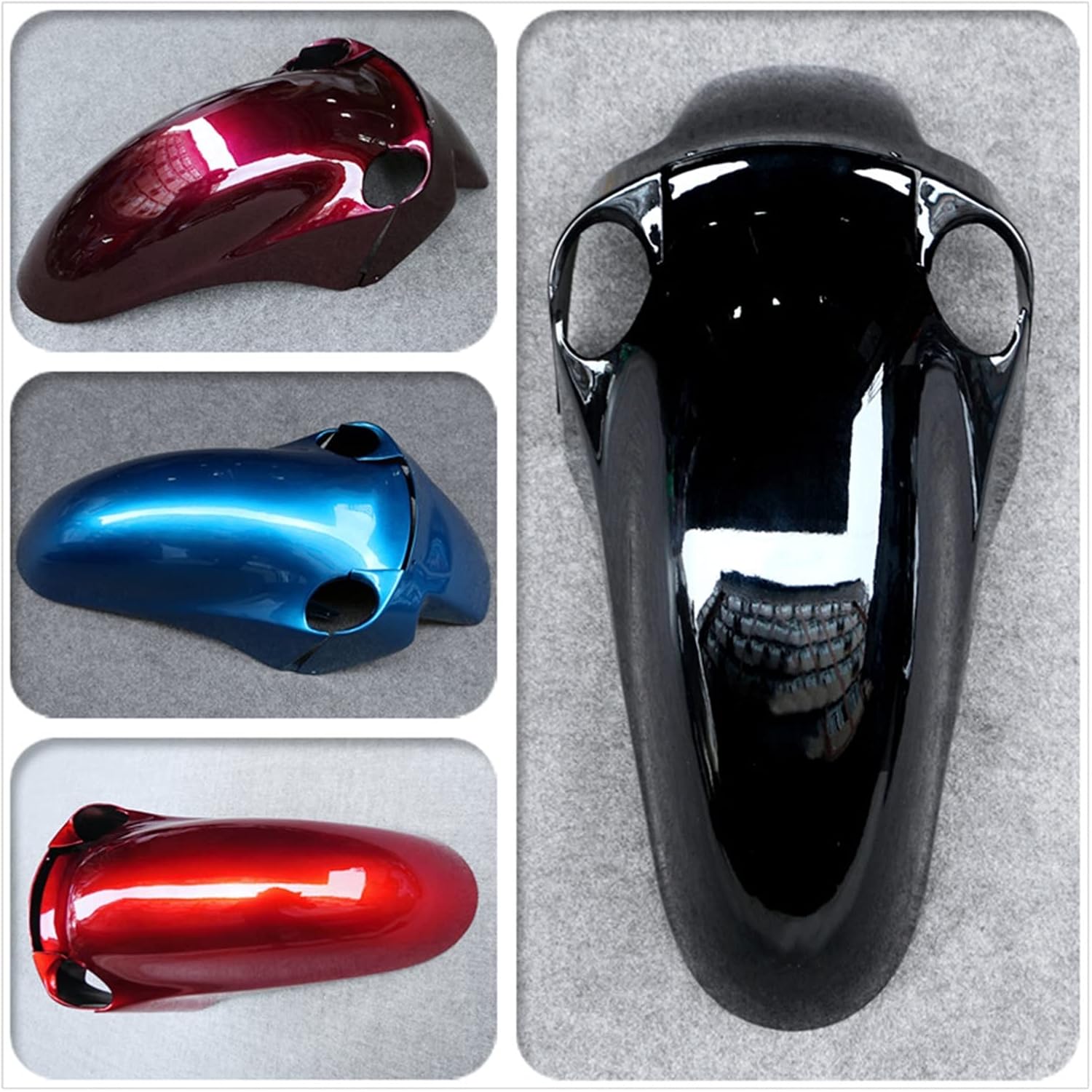 オートバイアクセサリーフロントタイヤフェンダーマッドガードフェア