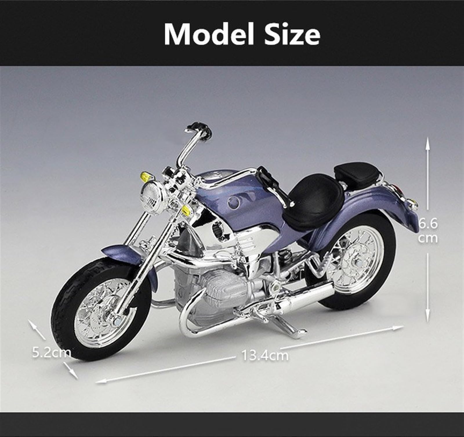 BMW R1200C 1/12スケールモデル BMW R1200C 模型 オートバイ レトロ ブリキ製 ビンテージバイク