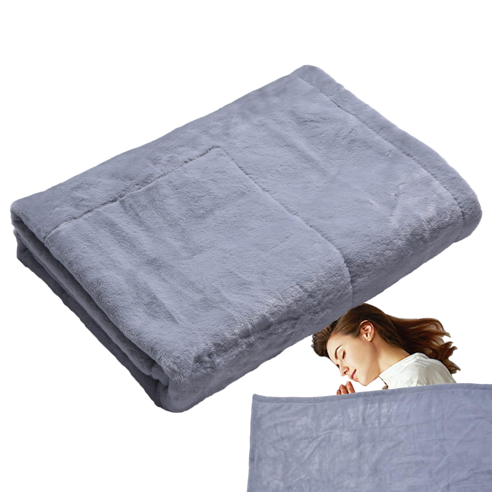 Generico Coperta Riscaldante Indossabile Coperta Elettrica Indossabile | Coperta Elettrica Riscaldata Caldo, Morbido, Portatile, Lavabile, Comodo, Leggero, Multiuso per Casa, Viaggio, Hotel,