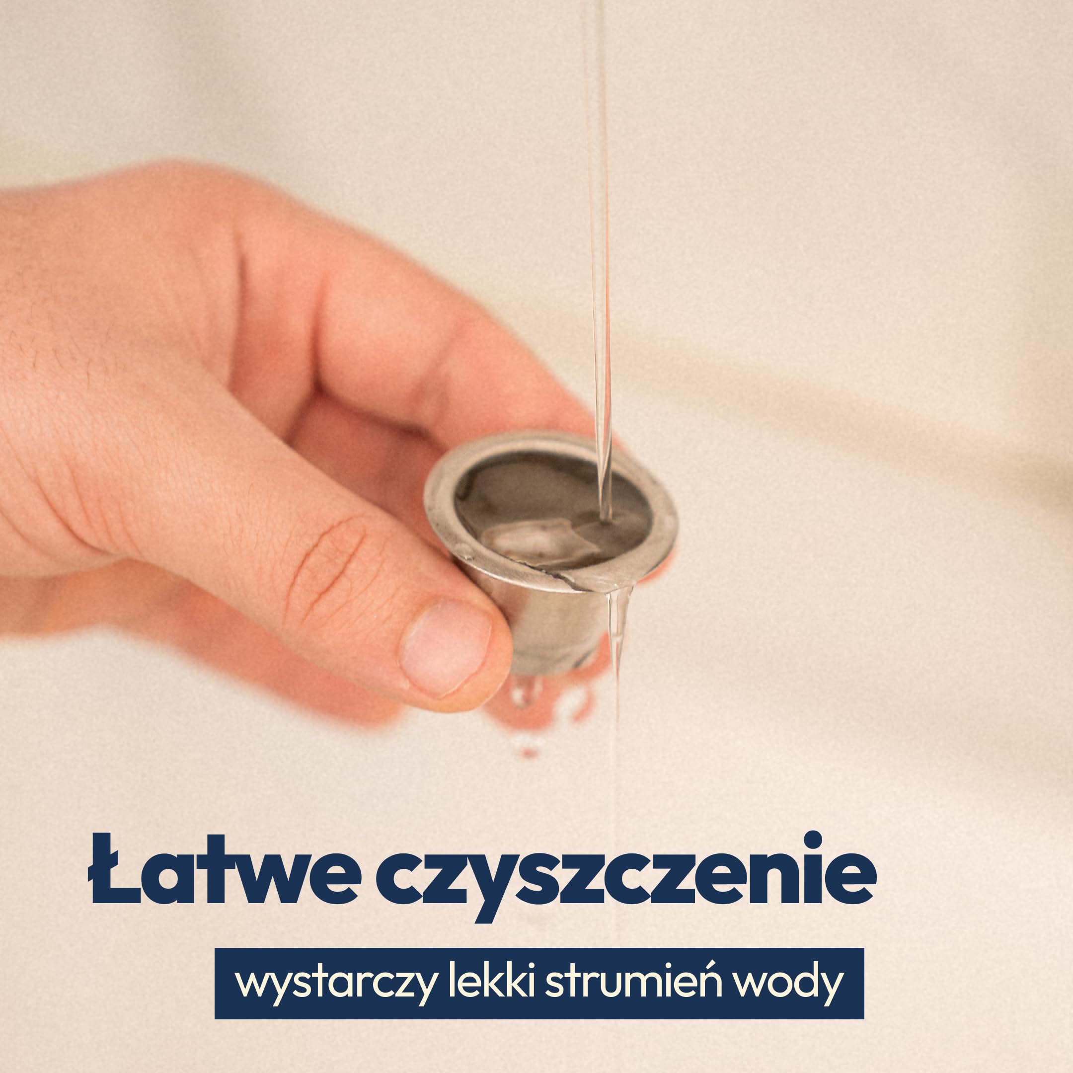CAPSME - Zestaw kapsułek wielokrotnego użytku, kompatybilny z Nespresso Original, (2 kapsułki ze stali nierdzewnej + 48 papierowych wieczek)